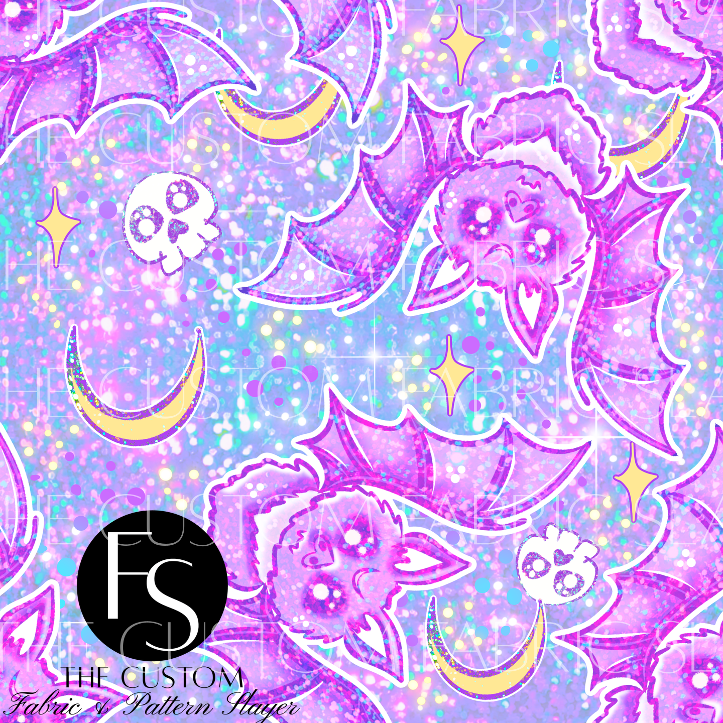 Glitter Bats - ILLUMINATEDINKDIGITALS