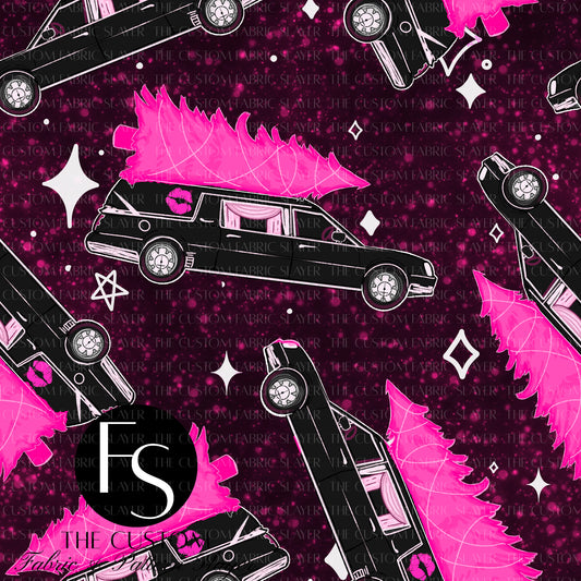 Pink Hearse Christmas Tree Collection - HEXREJECT