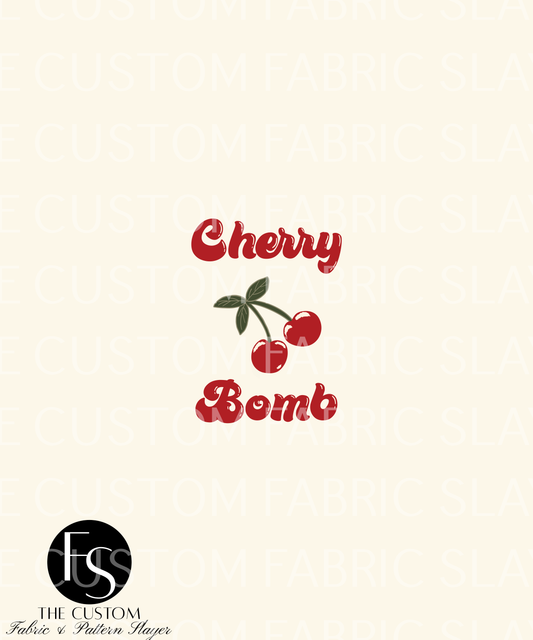 Cherry Bomb B-2 - LYSSDOODLES Panel