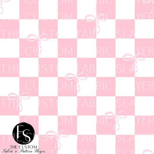 Checkered Bows - SKYYDESIGNCO