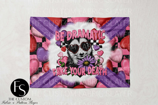 The Custom Fabric Slayer Blankets - Be Dramatic. Fake your death - SPOOKYSQUAD