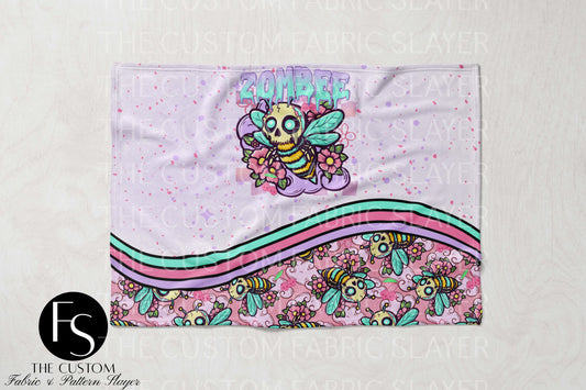The Custom Fabric Slayer Blankets - Zombee - SPOOKYSQUAD