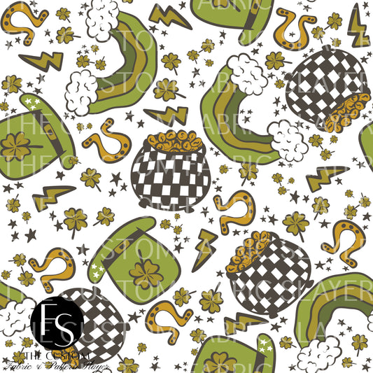 checkered Pot of Gold - SKYYDESIGNCO