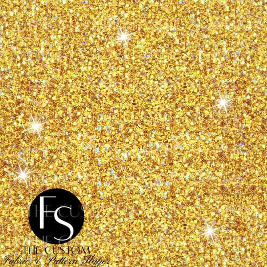 Bright Yellow Digital Glitter Texture